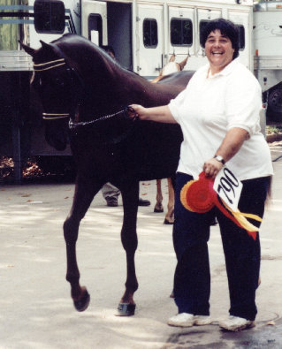Julie & Aquila's Beyond Courage at 
 
The Ohio State Fair
